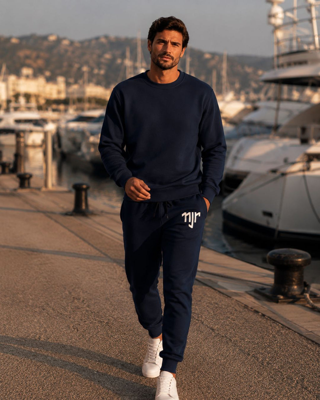 Conjunto Brasil Neymar Estampa Costas Com Calça Jogger Casual