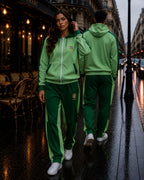 Conjunto Brasil Jaqueta Com Zíper E Calça Jogger Casual