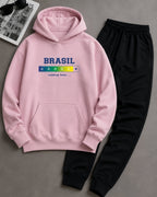 Conjunto Brasil Loading Hexa Com Calça Jogger Estilo Casual Urbano