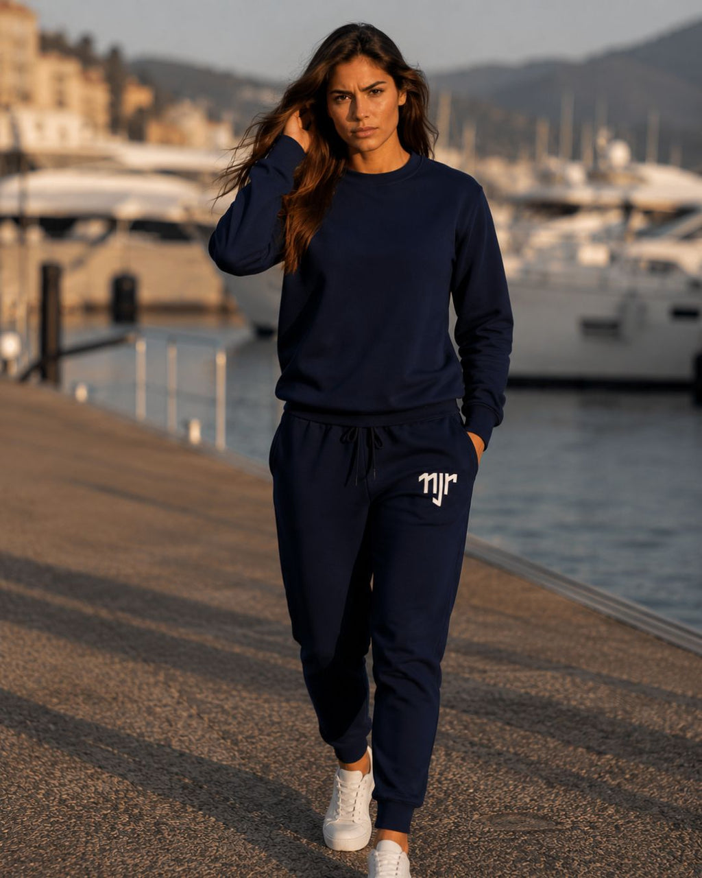 Conjunto Brasil Neymar Estampa Costas Com Calça Jogger Casual