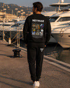 Conjunto Brasil Neymar Estampa Costas Com Calça Jogger Casual
