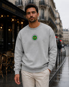 Moletom Brasil Made In Brazil Estampa Circular Costas Casual Urbano