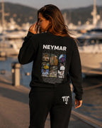 Conjunto Brasil Neymar Estampa Costas Com Calça Jogger Casual