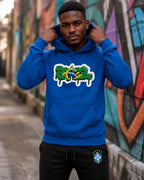 Conjunto Brasil Estampa Grafite Com Calça Jogger Casual Urbano