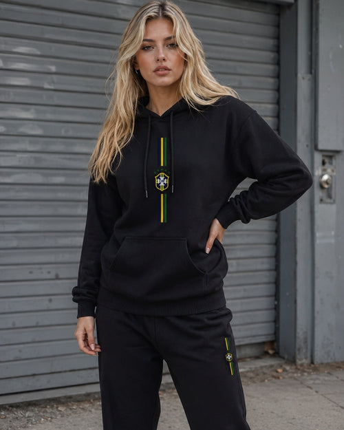Conjunto Brasil Escudo Central Com Calça Jogger Urbana