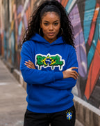 Conjunto Brasil Estampa Grafite Com Calça Jogger Casual Urbano