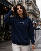 Moletom Brasil Minimalista Com Estrelas Estilo Casual Urbano