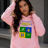 Moletom Brasil Cara Do Brasil Ícones Com Capuz Casual Urbano