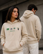 Moletom Brasil Bandeira E Tucano Estampa Tropical Casual Urbano