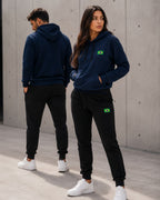 Conjunto Moletom Brasil Bandeira Nacional Com Calça Jogger