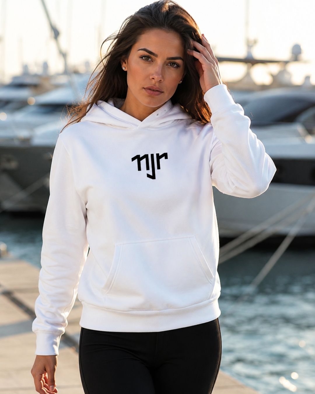 Moletom Neymar Jr 10 Brasil Estampa Costas Com Capuz Casual