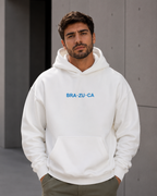 Moletom Brasil Bra Zu Ca Estampa Costas Com Capuz Casual