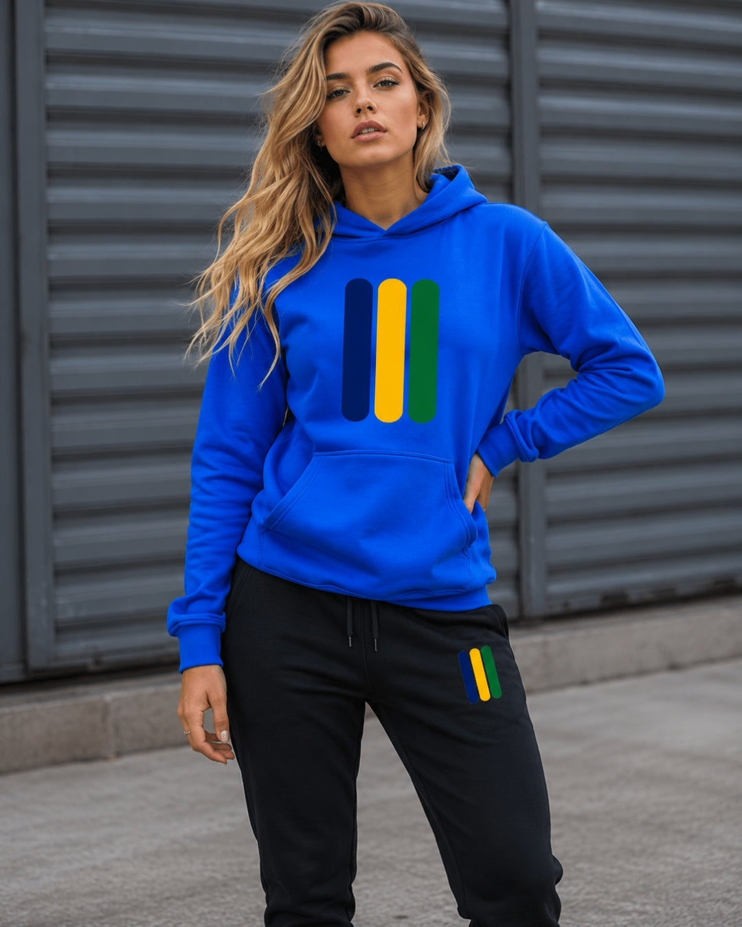 Conjunto Brasil Minimalista Com Calça Jogger Estilo Casual Urbano