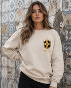 Moletom Brasil Escudo CBF Com Estrelas Estilo Casual Urbano