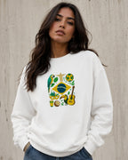 Moletom Brasil Cultura Nacional Com Símbolos Estilo Casual Urbano