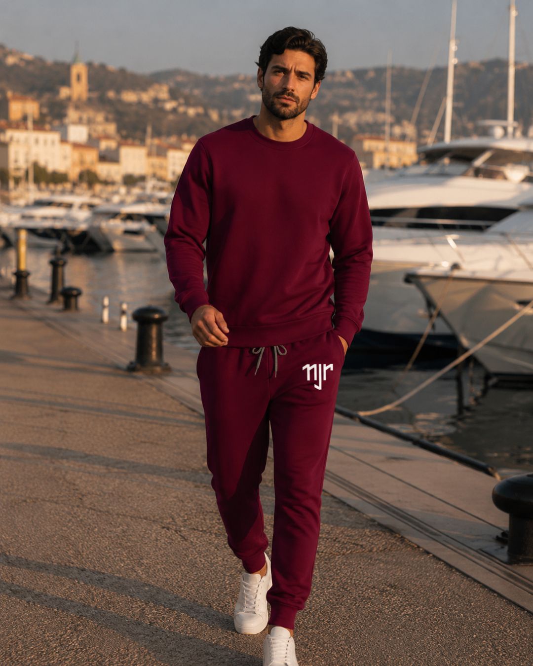 Conjunto Brasil Neymar Estampa Costas Com Calça Jogger Casual