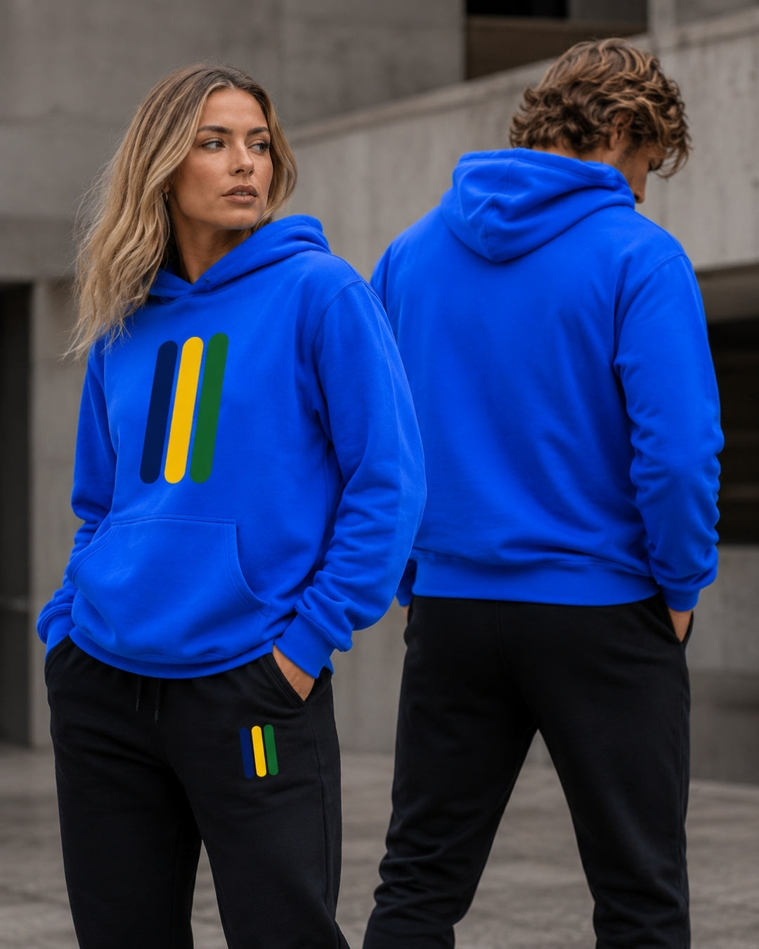 Conjunto Brasil Minimalista Com Calça Jogger Estilo Casual Urbano