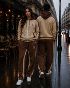 Conjunto Brasil Jaqueta Com Zíper E Calça Jogger Casual