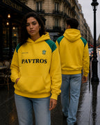 Moletom Brasil Sports Club Estilo Retrô Com Capuz Casual Urbano