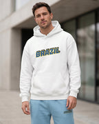 Conjunto Brasil Estampa College Com Calça Jogger Casual Urbano