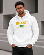 Moletom Brasil South America Bandeira Nacional Estilo Urbano