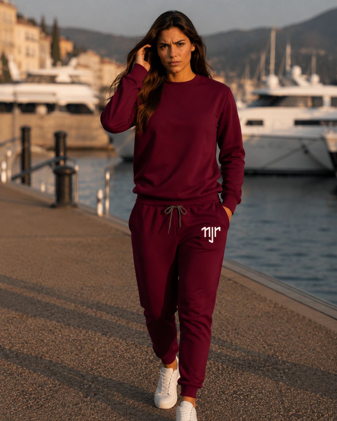 Conjunto Brasil Neymar Estampa Costas Com Calça Jogger Casual