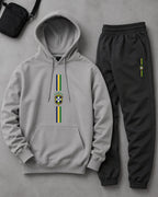 Conjunto Moletom Brasil Escudo Central Com Calça Jogger Casual